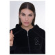 Target Γυναικεία ζακέτα Hoodie Crop Jacket Velour Fuel